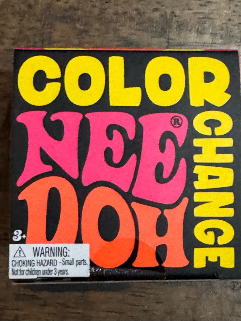 Pink NeeDoh Color Change 🩷💛
